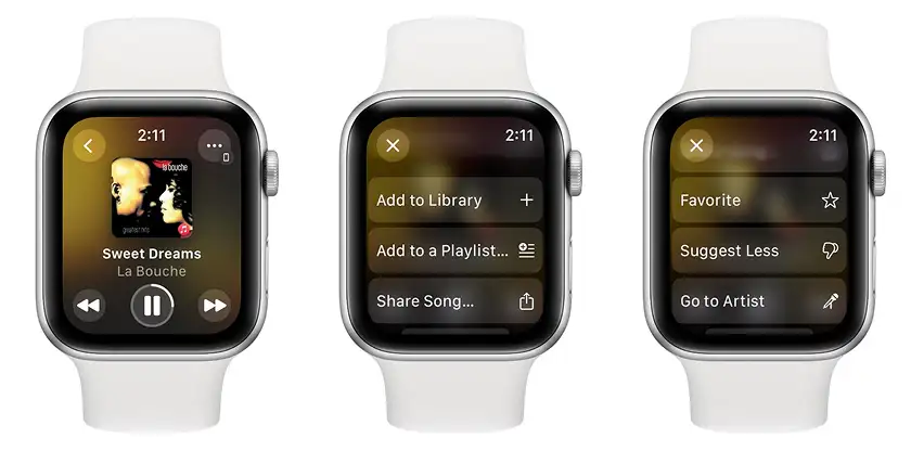 استفاده از اپل واچ برای کنترل موزیک در ماشین
