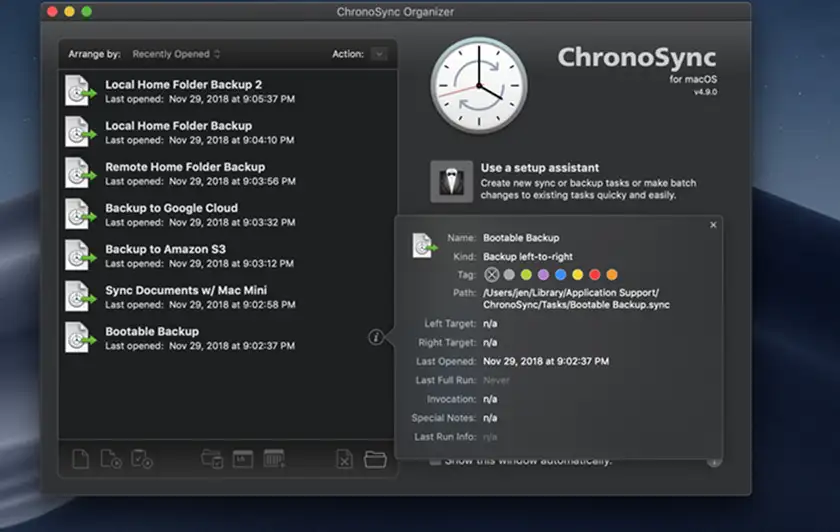 ChronoSync Express