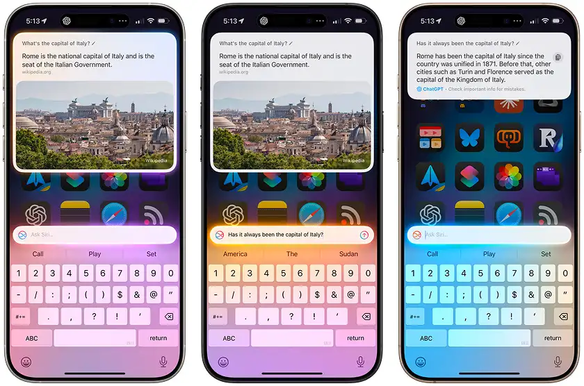 دستیار صوتی سیری در آیفون