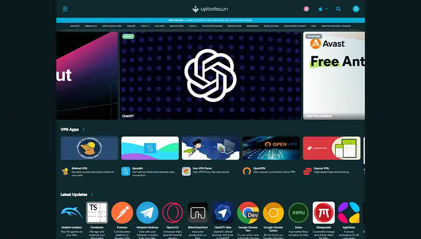 سایت Uptodown Mac