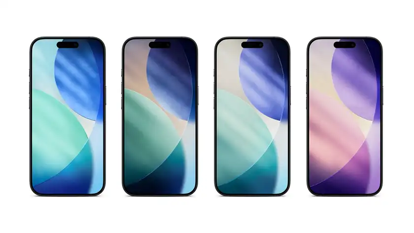 تصاویر زمینه و والپیپرهای iOS 26 آیفون 17