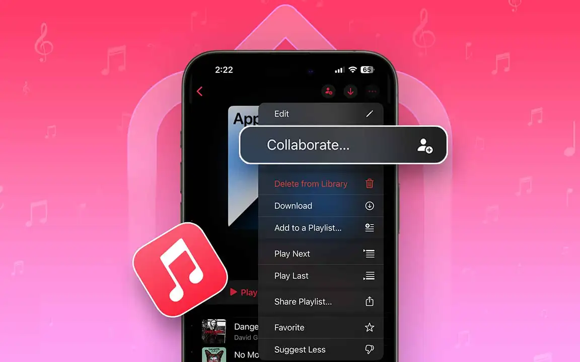 چگونه در اپل موزیک پلی لیست های مشترک بسازیم و استفاده کنیم؟