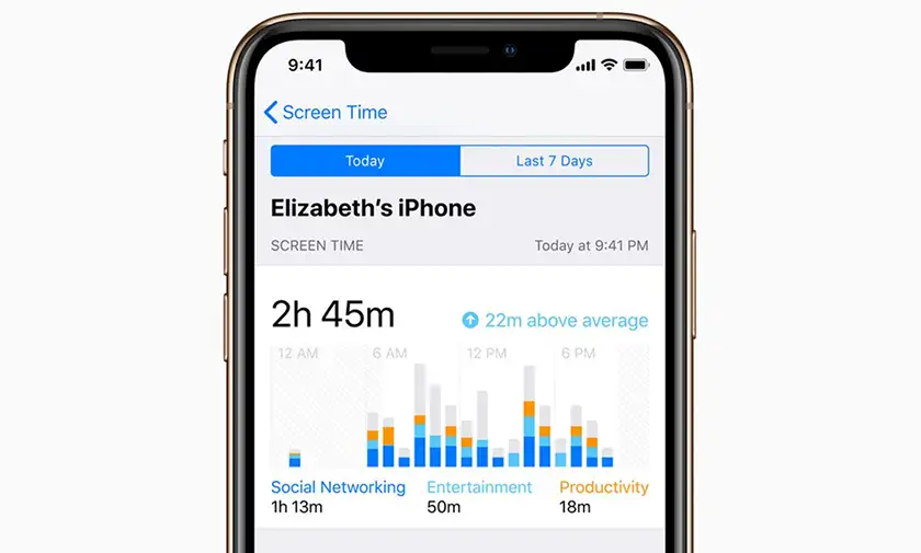 تنظیم Screen Time در اپل آرکید