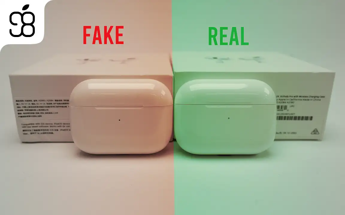 راهنمای کامل تشخیص ایرپاد (AirPods) فیک از اصل