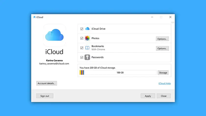 iCloud+ در ویندوز: باز هم اپلیکیشن رسمی