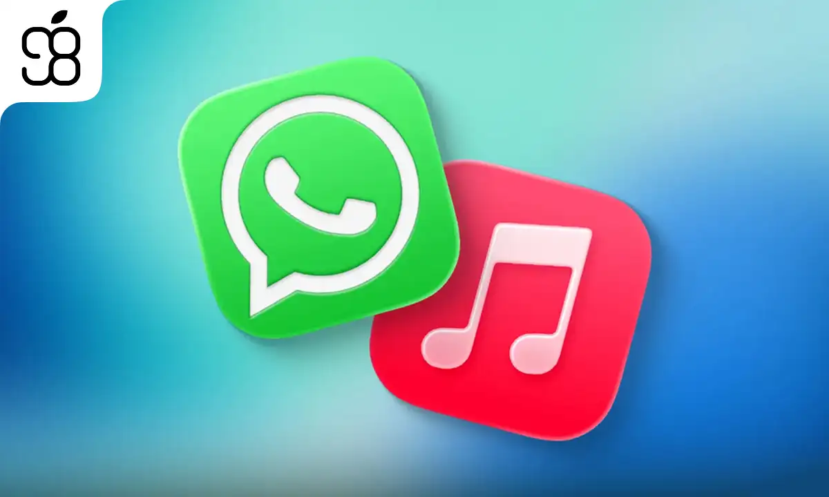 قابلیت جدید اپل موزیک: اشتراک گذاری آهنگ در استاتوس واتساپ