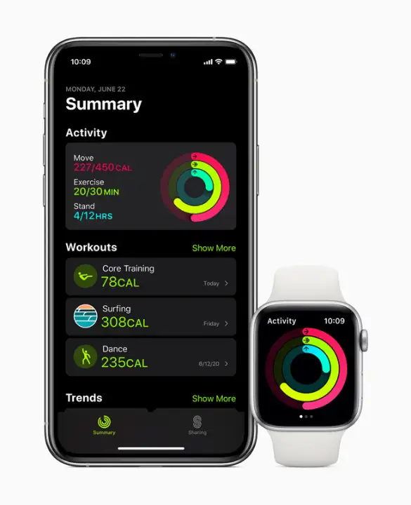 Which devices support Apple Fitness+?