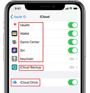 مراحل بکاپ گیری کامل از آیفون با iCloud+