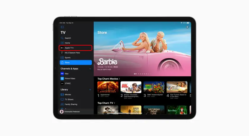 How to use Apple TV+ on iPad?
