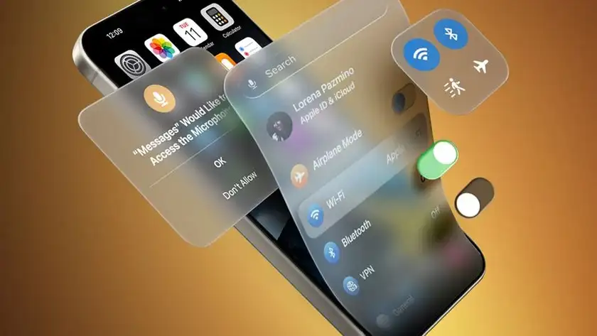رابط کاربری iOS 19