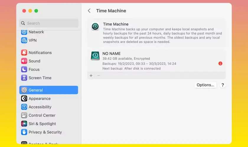 بکاپ گرفتن از مک با Time Machine