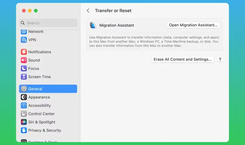 Erase Assistant (سریع ترین و تمیزترین راه برای مک های جدید)