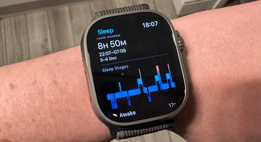 امتیاز خواب (Sleep Score) در اپل واچ 2025