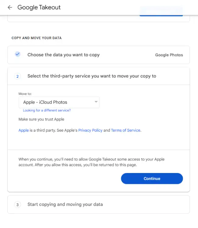 Google Takeout