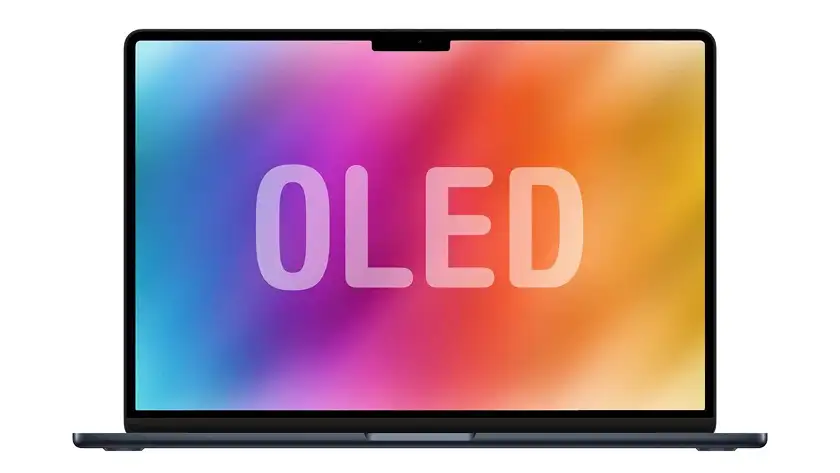 نمایشگر OLED مک بوک پرو M6