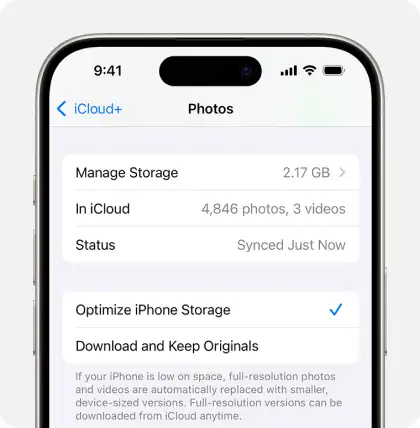How to Enable Optimize Storage?