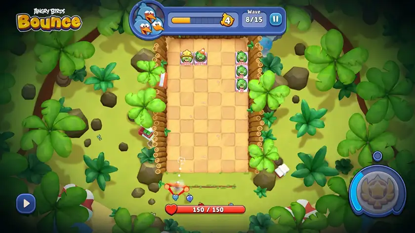 دانلود بازی Angry Birds Bounce در اپل آرکید