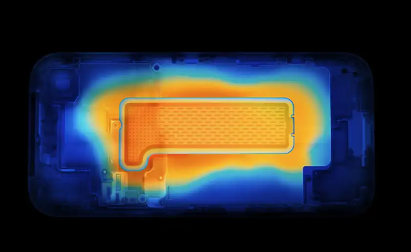 سیستم خنک کننده آیفون 17 پرو و 17 پرومکس - Vapor Chamber