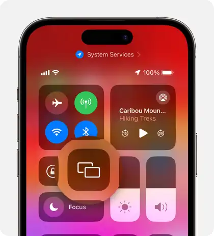 Mirroring iPhone or iPad to Mac or Apple TV