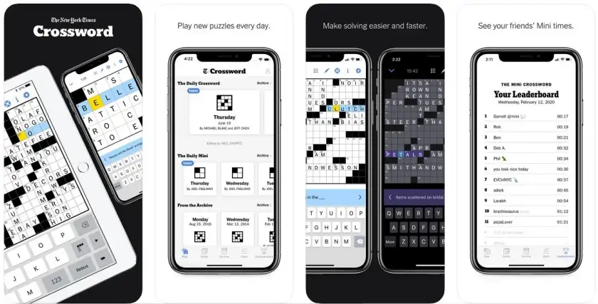 Apple News+ Daily and Weekly Puzzles