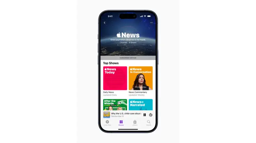 Apple News+ Interviews