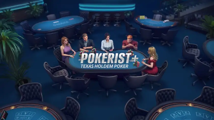 بازی پوکریست تگزاس (Texas Hold'em Poker: Pokerist+)