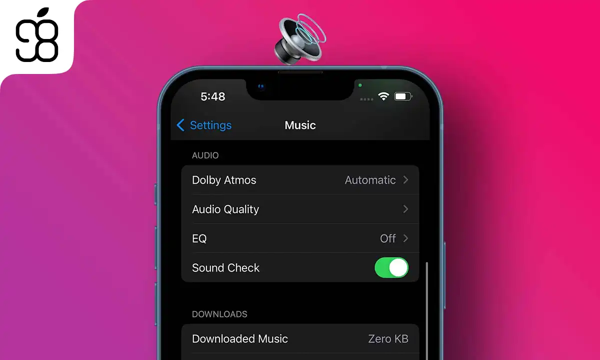 معرفی قابلیت Sound Check اپل موزیک و تاثیر آن بر کیفیت صدا