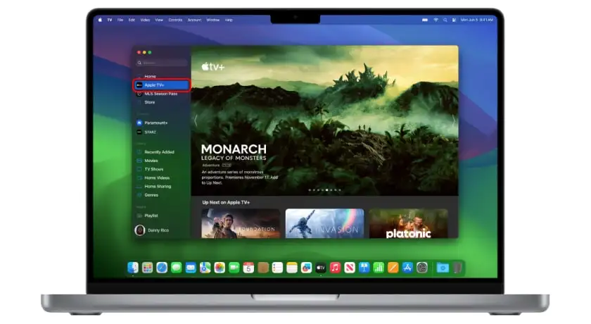 How to use Apple TV+ on Mac?