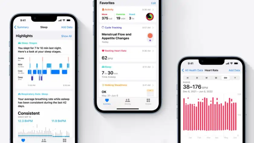 How to submit medical info in the Health app?
